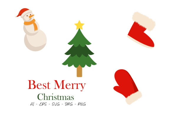 Best Merry Christmas Illustrations for Crafters