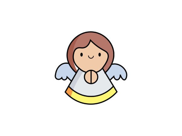 Christmas Angel Illustrations for Crafters