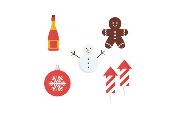 Christmas Design Vector: Festive Illustrations for Crafts