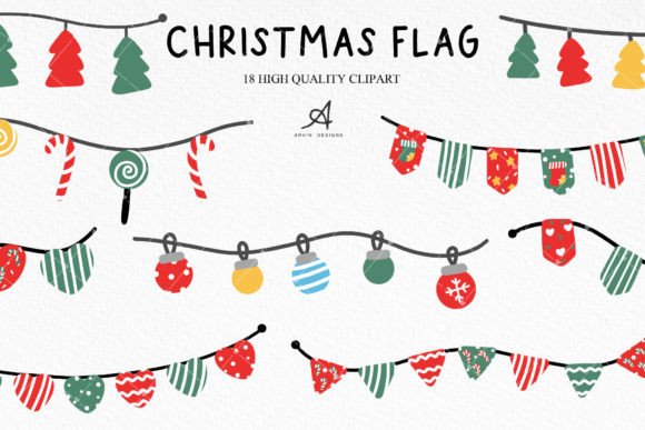 Christmas Flag Illustrations: A Crafter’s Review