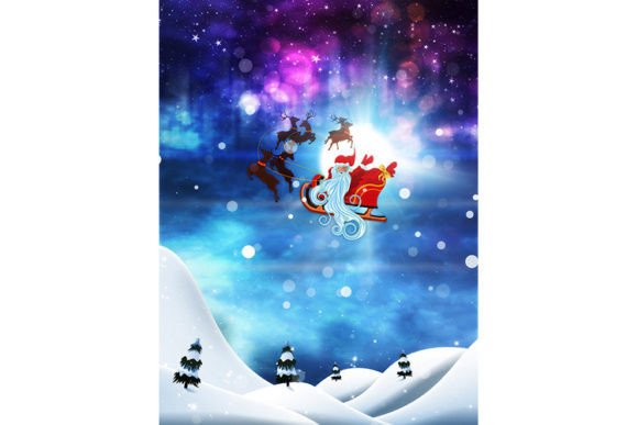 Christmas Night and Santa Illustrations Review