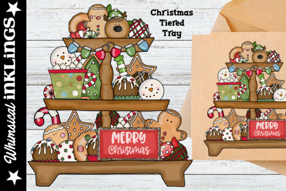 Christmas Tiered Tray: Illustrations Review
