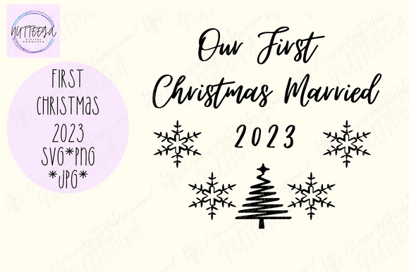 First Christmas Married 2023: Essential Illustrations
