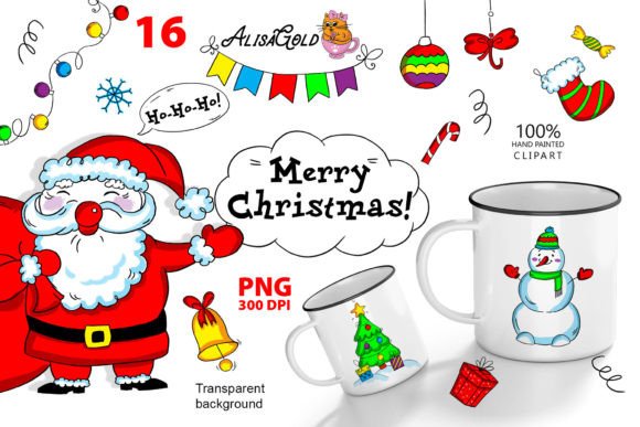 Merry Christmas Png Clipart, Santa Claus: A Designer’s Review