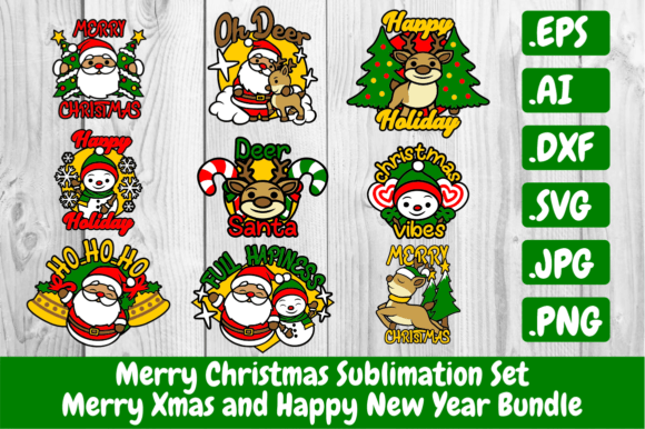 Merry Christmas Sublimation Set: Pro Illustrations Review