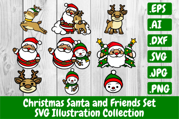 Reviewing Santa Illustrations for Festive Web Design